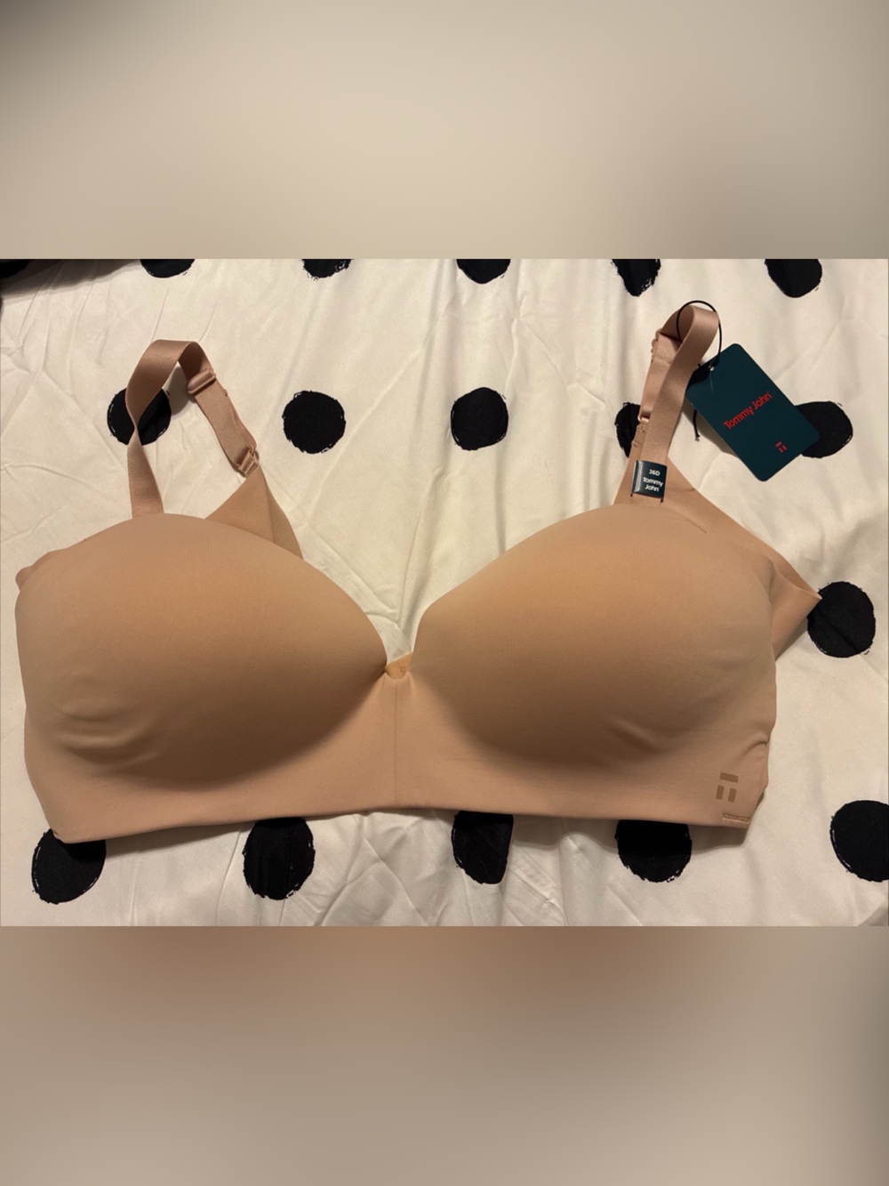 Tommy John ladies bra rugby tan 36D wireless